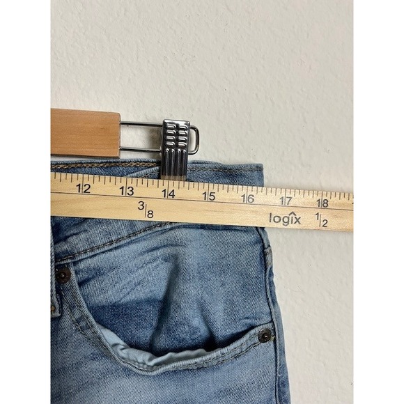 Levi‎ Strauss 511 Men's W36 L29 Slim Taper Light Wash Denim Jeans Casual - Picture 7 of 13